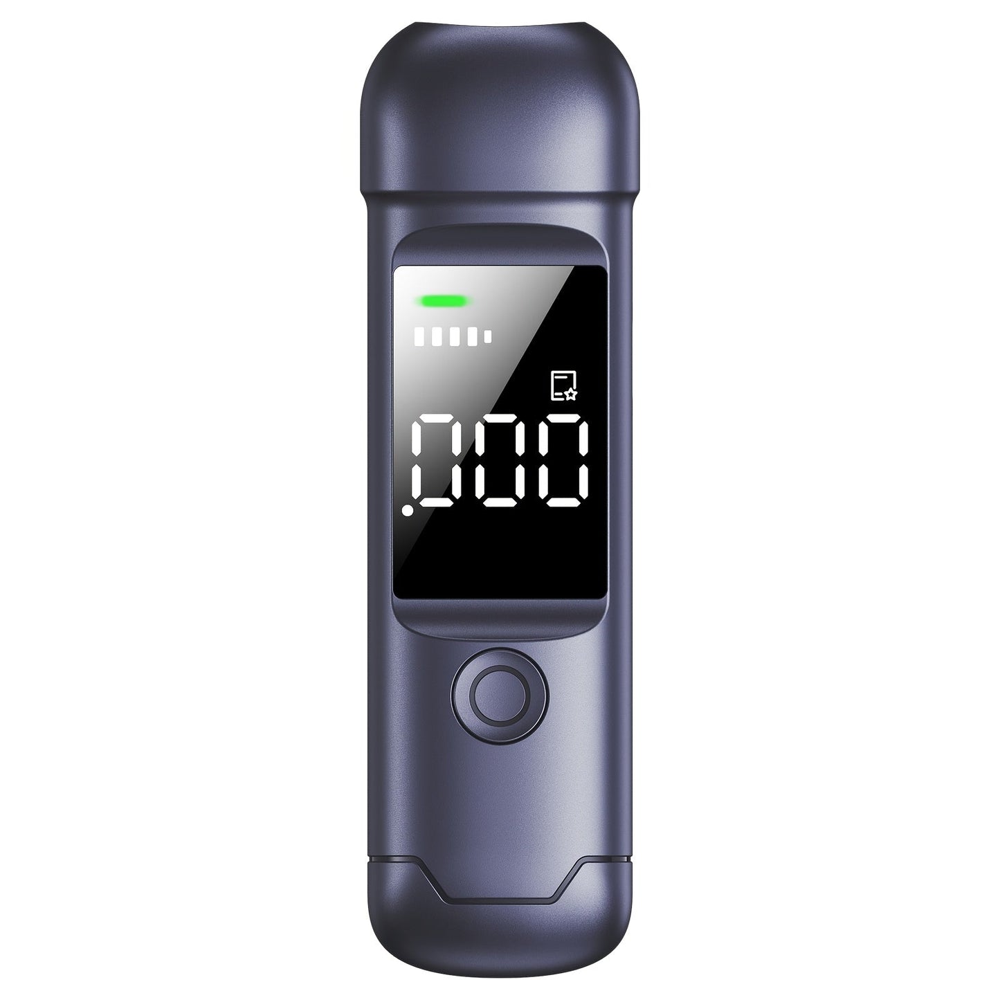 USB Rechargeable Breathalyzer with LCD Display – Portable Personal Alcohol Tester, 200mAh Battery, Multi-Person Continuous Testing, Safe Driving Breath Analyzer