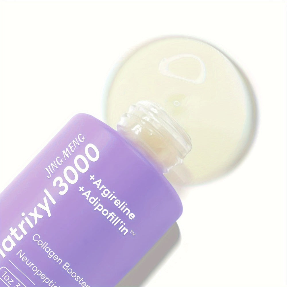 Argireline & Matrixyl 3000 Peptide Firming Face Serum 1oz — Botox Alternative Anti-Aging Reduces Fine Lines Wrinkles Boosts Elasticity Plumping Lightweight Serum All Skin Types Women