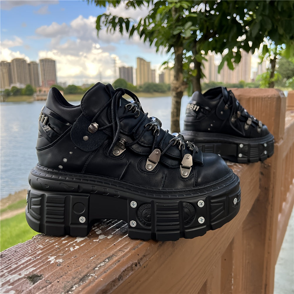Unisex Sneakers - Lace-Up Fit