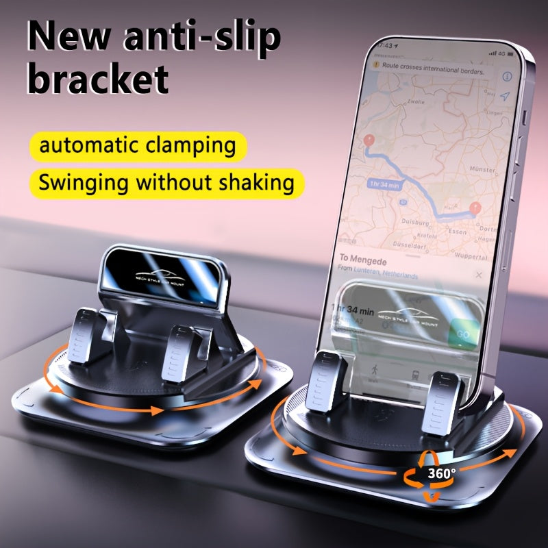 Magnetic Car Phone Holder 360° Adjustable – 78LBS Suction & 2400gf Magnetic Force, Dual-Axis Aluminum Alloy Mount for iPhone 16 15 14 13 12 Pro Max Plus, Universal Fit, Anti-Slip & Cooling Design