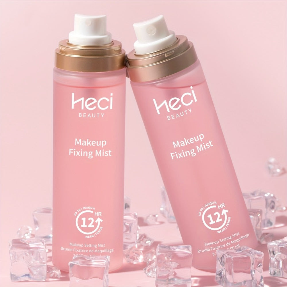 3-in-1 Makeup Setting Spray Prime Hydrate & Set Long-Lasting Waterproof Sweat-Proof Moisturizing Face Mist — Locks Makeup Flawless Finish All Skin Types All-Day Wear Women
