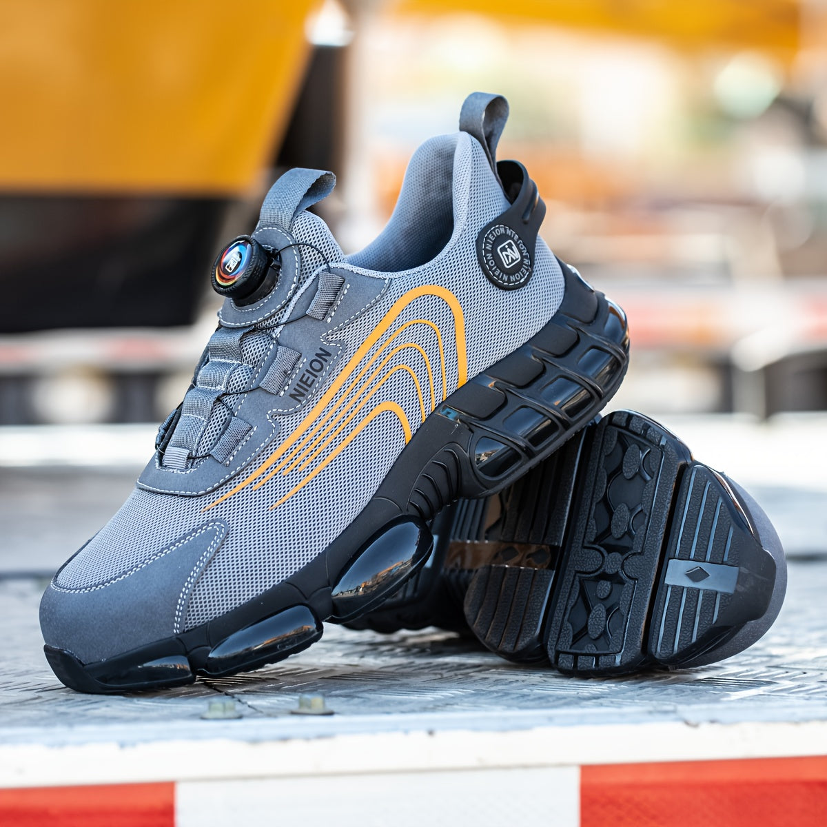 Unisex Work & Safety Shoes - Steel Toe Protection & Puncture Resistant