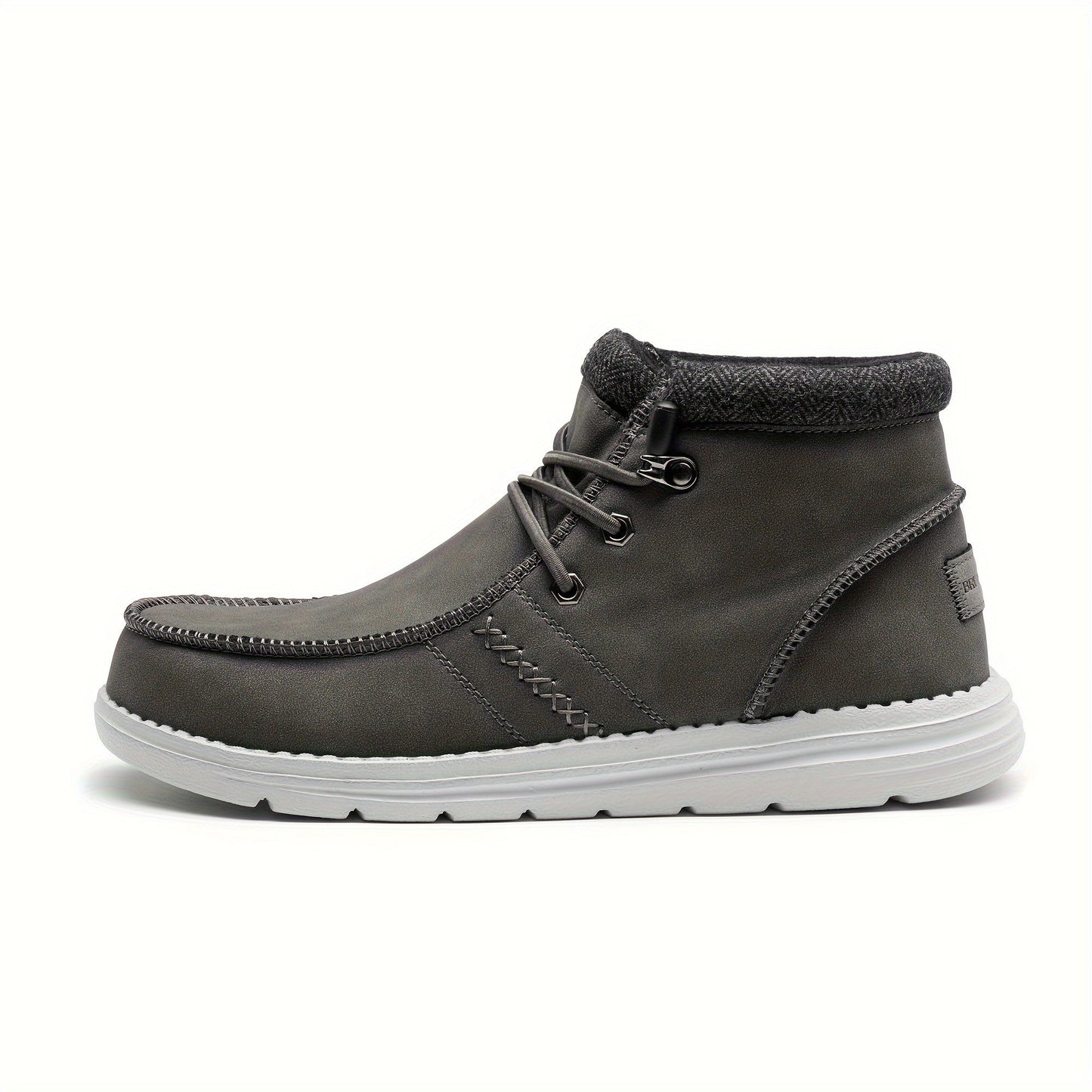 Men's Boots - Slip-On Ease & Warm Lining