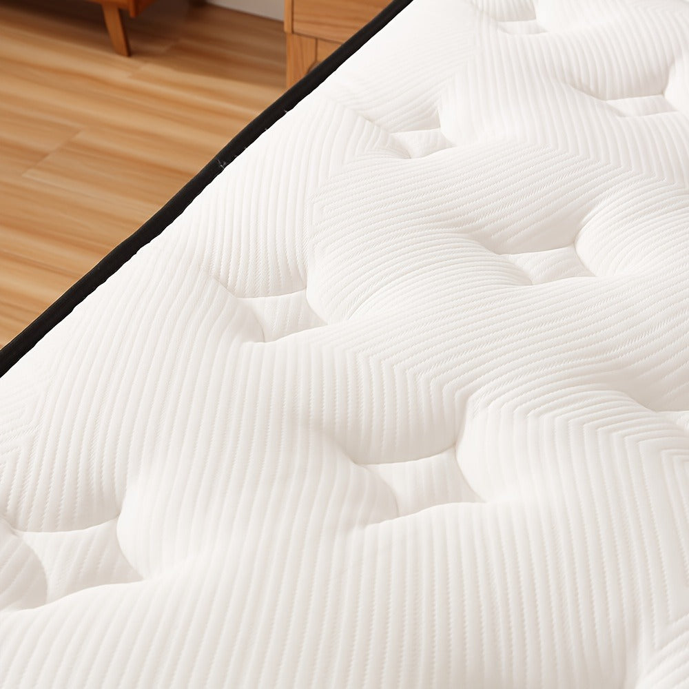 10-Inch Queen Mattress with Memory Foam, Medium-Firm Bed Mattress detail image - detail view 8