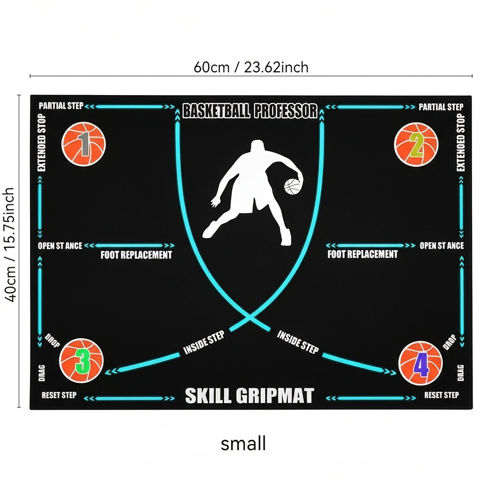Basketball Footwork Training Mat, Anti-Slip & Step Guidance