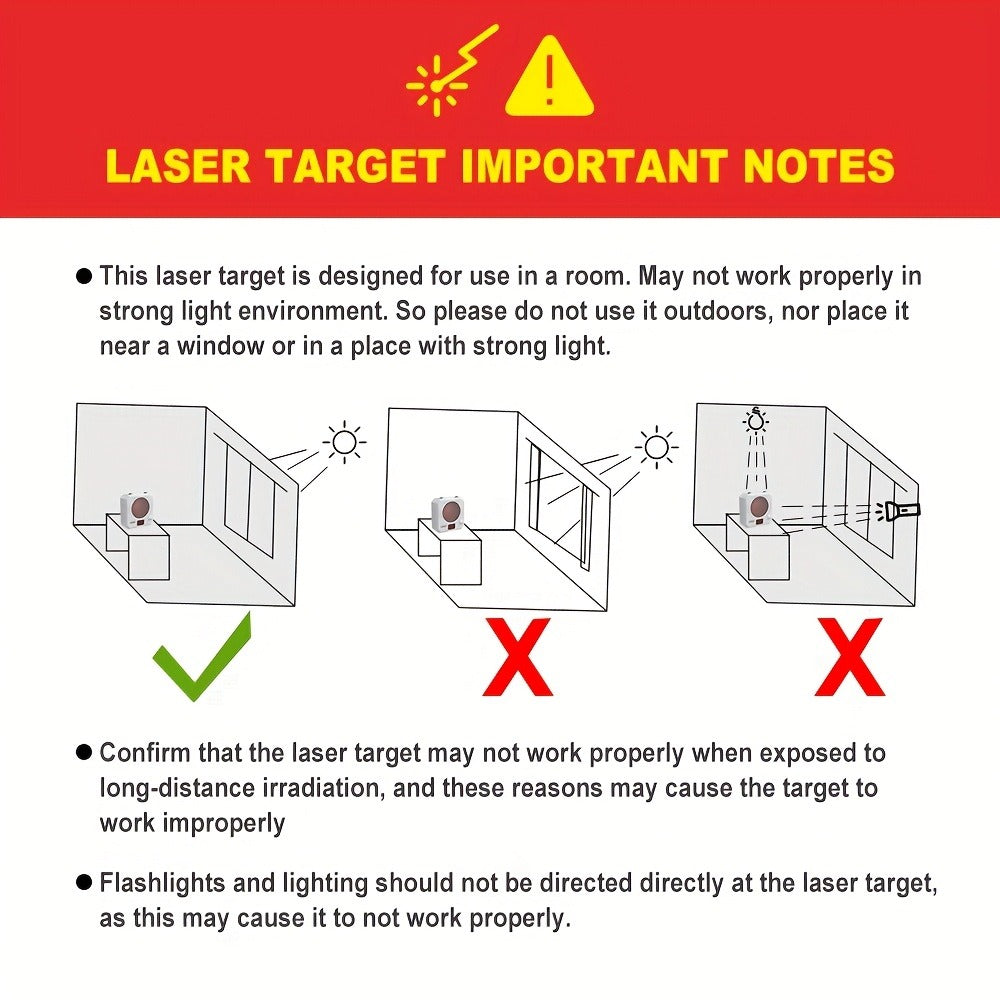 Rechargeable Laser Dry Fire Training Target Set 4 Difficulty Levels