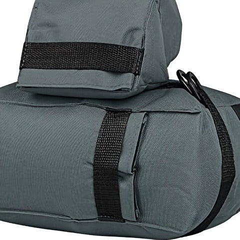 Shooting Rest Sandbag Bags Front & Rear Support Stand Holders for Rifle Gun Shotgun Bench Rest Target Sports Hunting Photography Unfilled Tactical Shooting Bag Set
