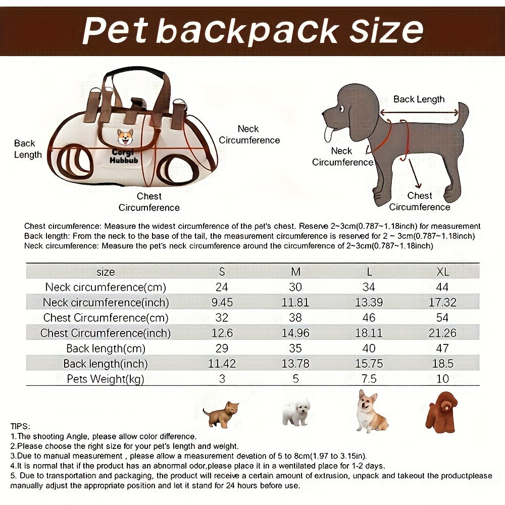 Small Pet Shoulder Bag - Breathable Mesh Single Shoulder Carrier for Cats and Dogs, Adjustable Strap Hands-Free Outdoor Travel Bag, Buckle Secure Closure for Small to Medium Pets, Available in S and M