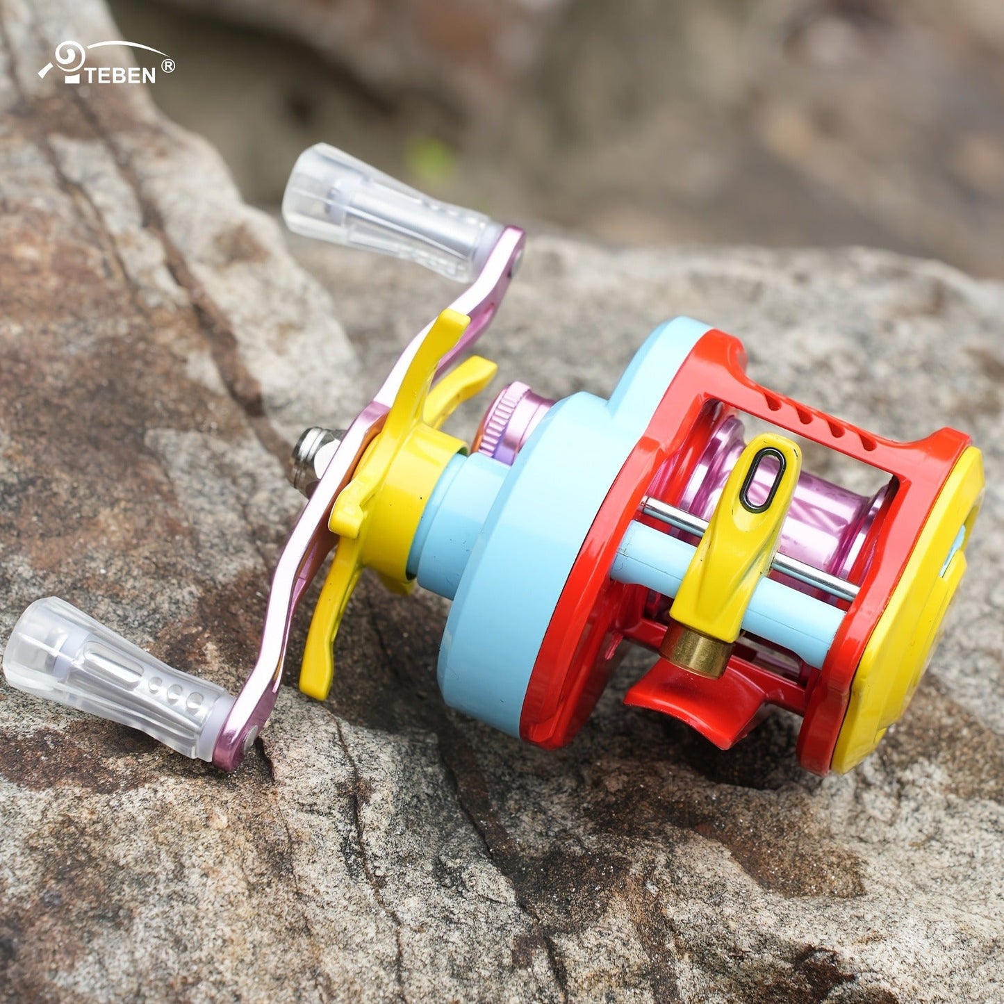 Baitcasting Reel with DC & Magnetic Brake System – 7.2:1 Gear Ratio, 5+1 Metal Bearings, Drag Alarm, Left/Right Hand, Saltwater Freshwater Fishing