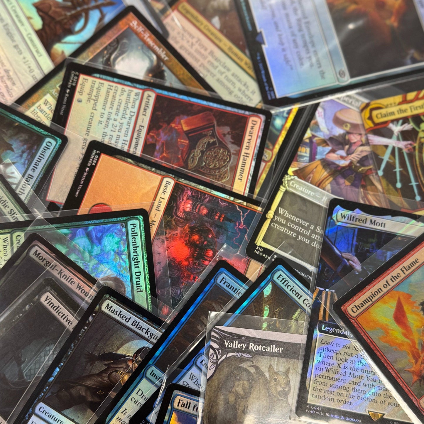 Magic The Gathering 100 Card Bundle – 85 Assorted + 10 Land + 5 Foil Holographic Cards | Authentic MTG Variety Lot | Gift for Deck Builders, New Players & Collectors