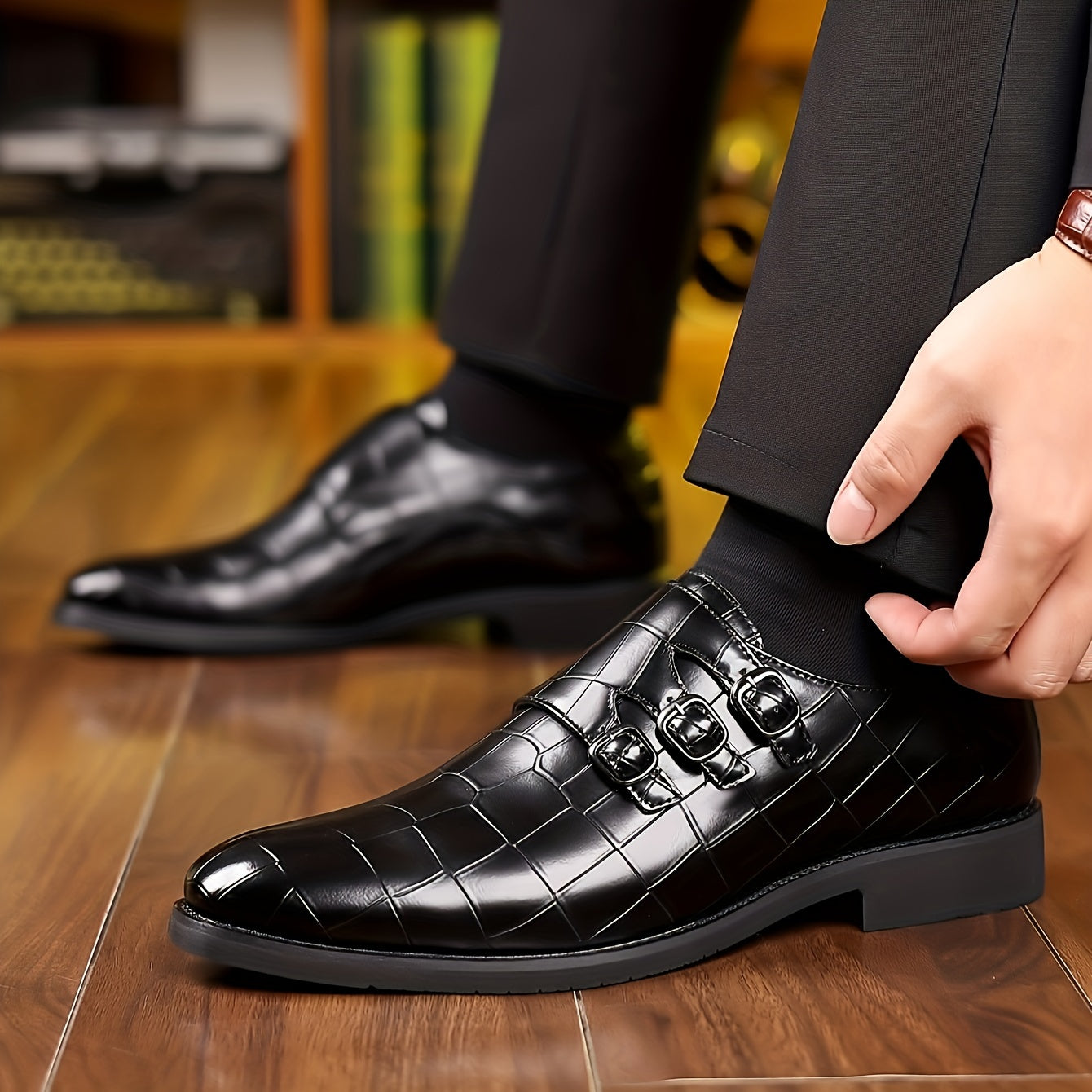 Men's Dress Shoes & Oxfords - Everyday Comfort & Durable Sole 551589