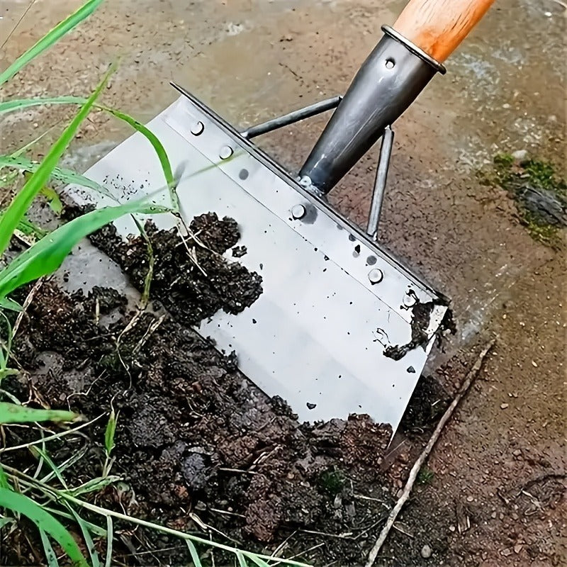Multifunctional Camping Shovel 8.27" & 10.24" – Portable Handleless Metal Garden Spade for Yard Weeding, Soil Digging, Outdoor Camping, Emergency Rescue & Farm Cleaning