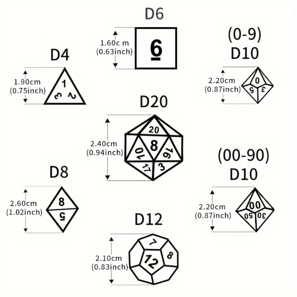 Polyhedral Dice Set 175pcs 25 Colors – 35 Two-Color & 140 Single-Color Acrylic Dice with Velvet Bag, D4 D6 D8 D10 D12 D20 for DnD Dungeons Dragons MTG Tabletop RPG Board Games Math