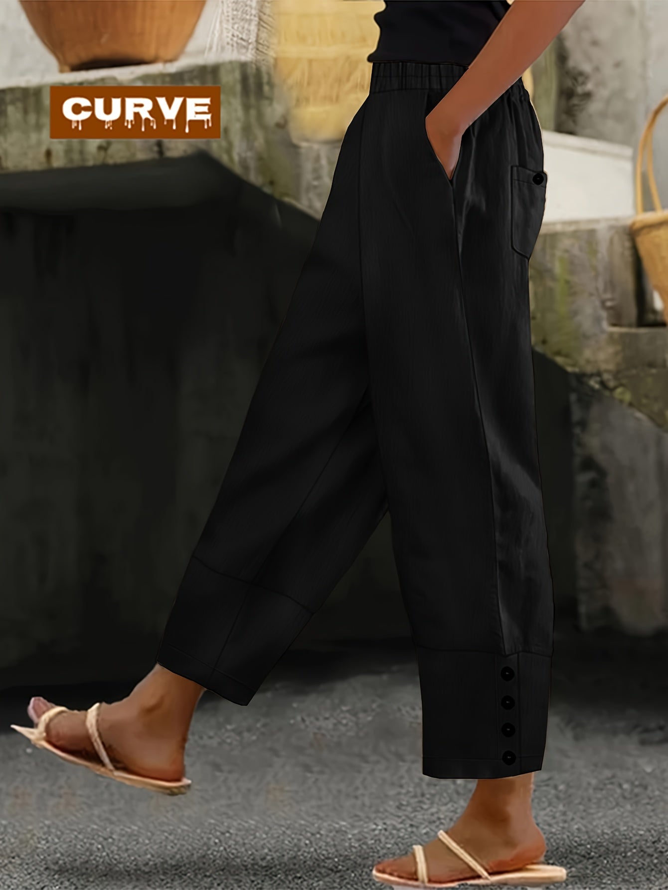 Women's Casual Pants - High Waist 73