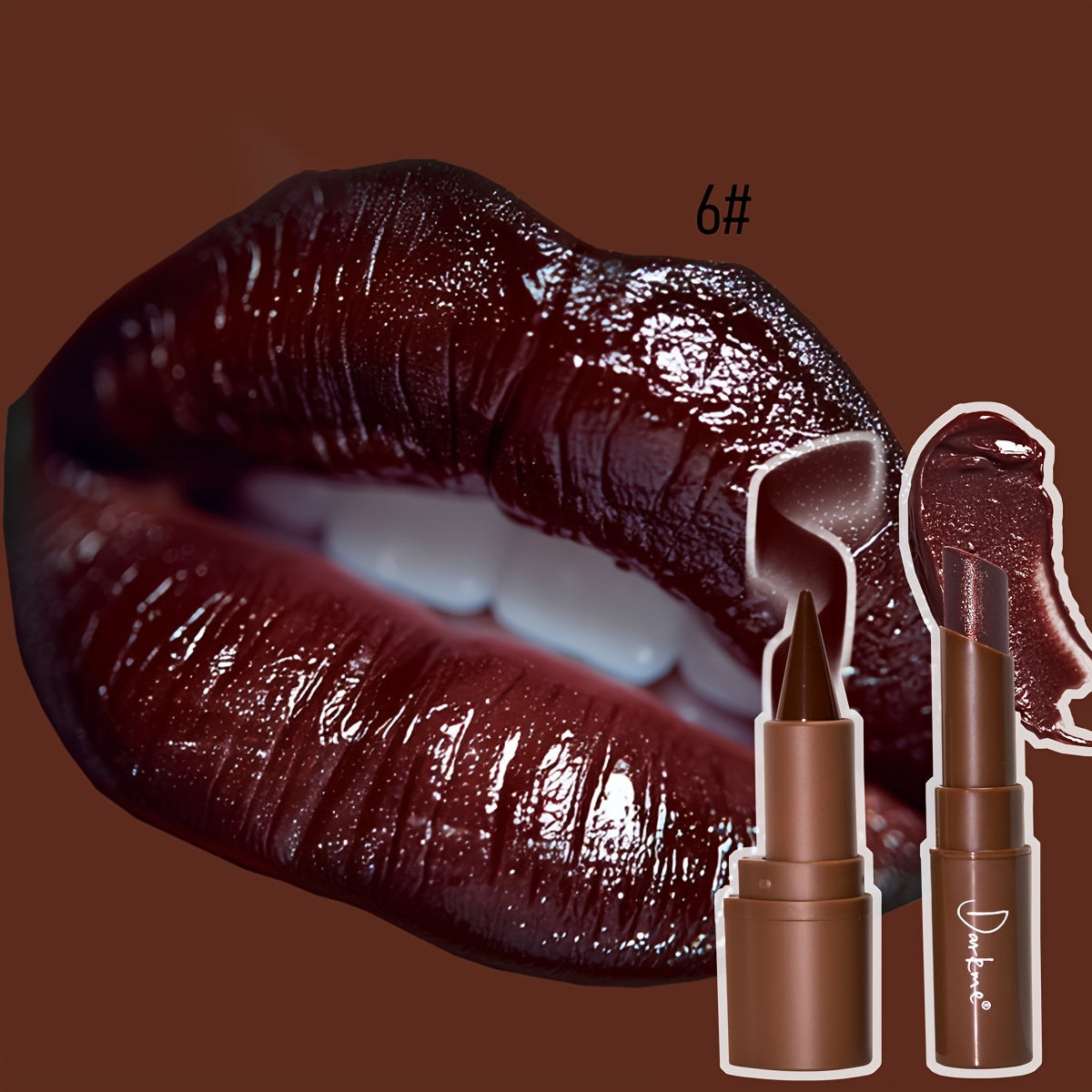 Metallic Lipstick & Lip Liner Pen Set for Women – 3D Full Lip Shape High-Shine Glossy Finish, Long-Lasting Smudge-Proof All-Day Wear, Multi-Shade Fuller Lips Look, 4 Shades