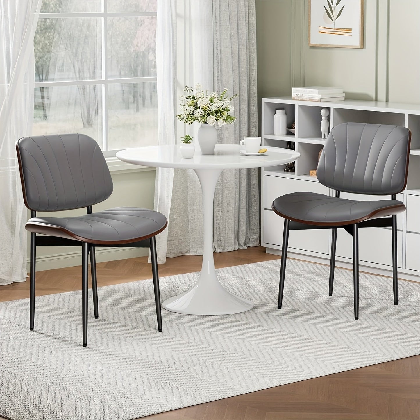 Dining Chair shown in the Grey*2 option