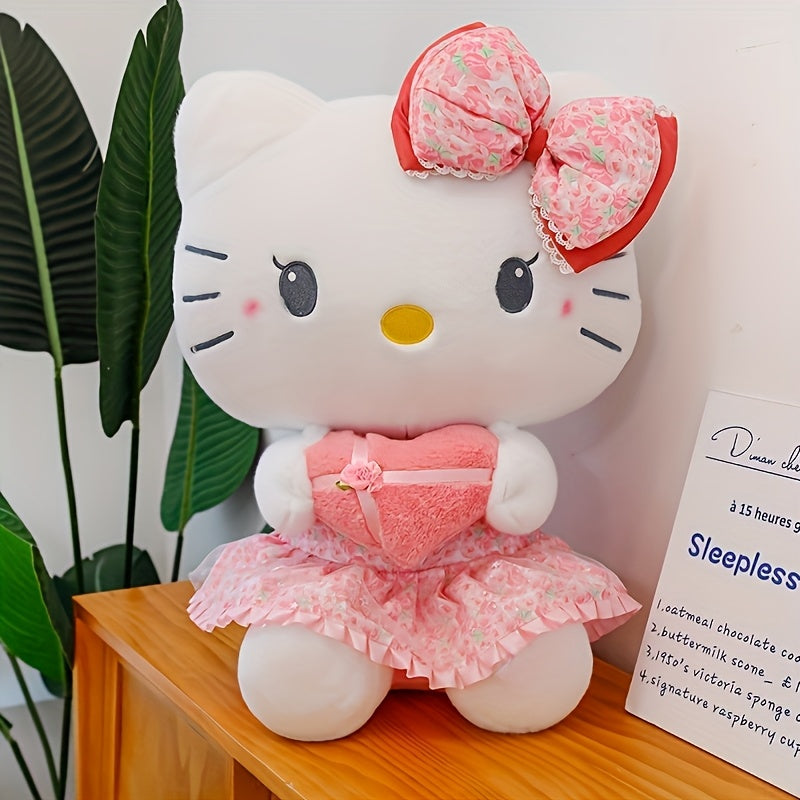 Kawaii Sanrio Plush Toy 12 Inch – Hello Kitty Kuromi My Melody Stuffed Animal Doll for Girls Kids Teens, Soft Huggable Kawaii Character Gift Birthday Christmas Valentine