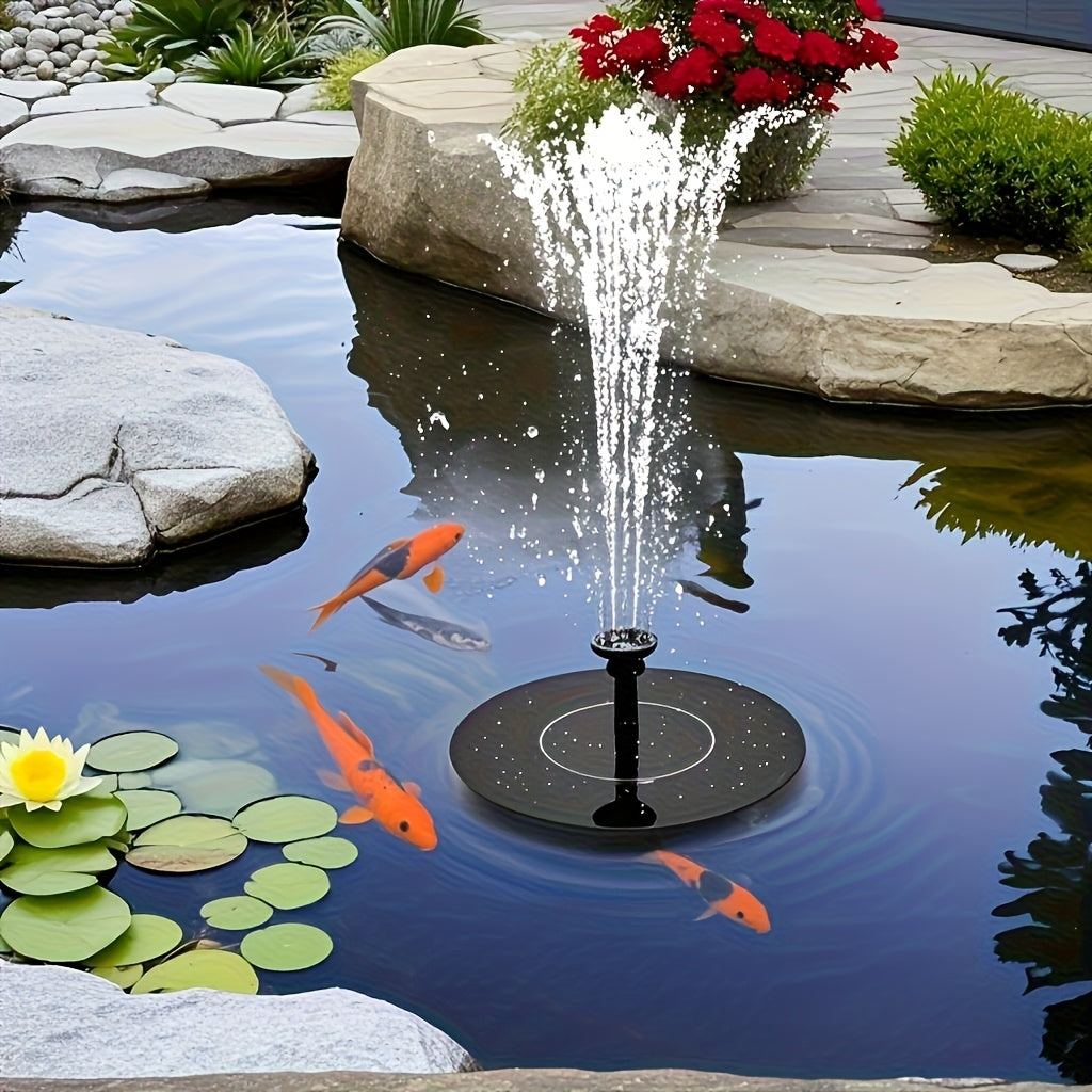 Solar Fountain Pump with 6 Nozzles – IP65 Bird Bath Garden Pond