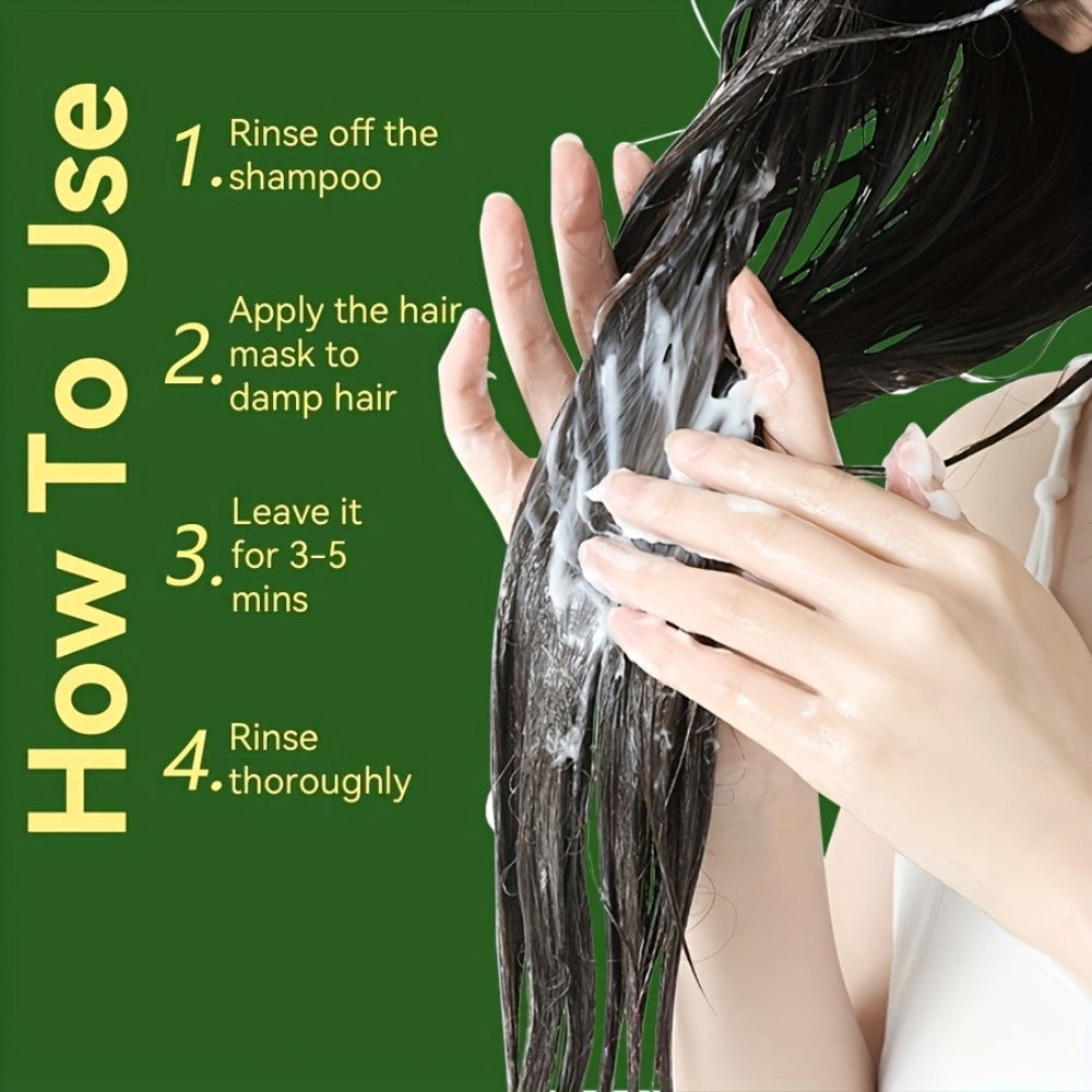 7-in-1 Deep Moisturizing Hair Mask with Multi-Oil Blend – Lightweight Nourishing Hair Cream for Dry, Damaged & Chemically Treated Hair, Fast-Absorbing Repair Treatment for Women & Men, 250g