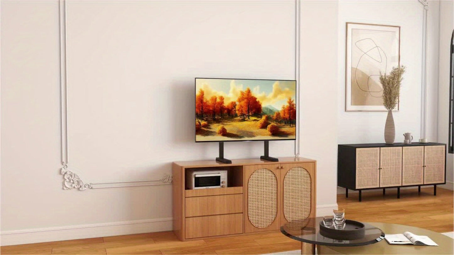 37-92 Inch TV Stand with Adjustable Height, Media Console Cabinet detail image - detail view 10