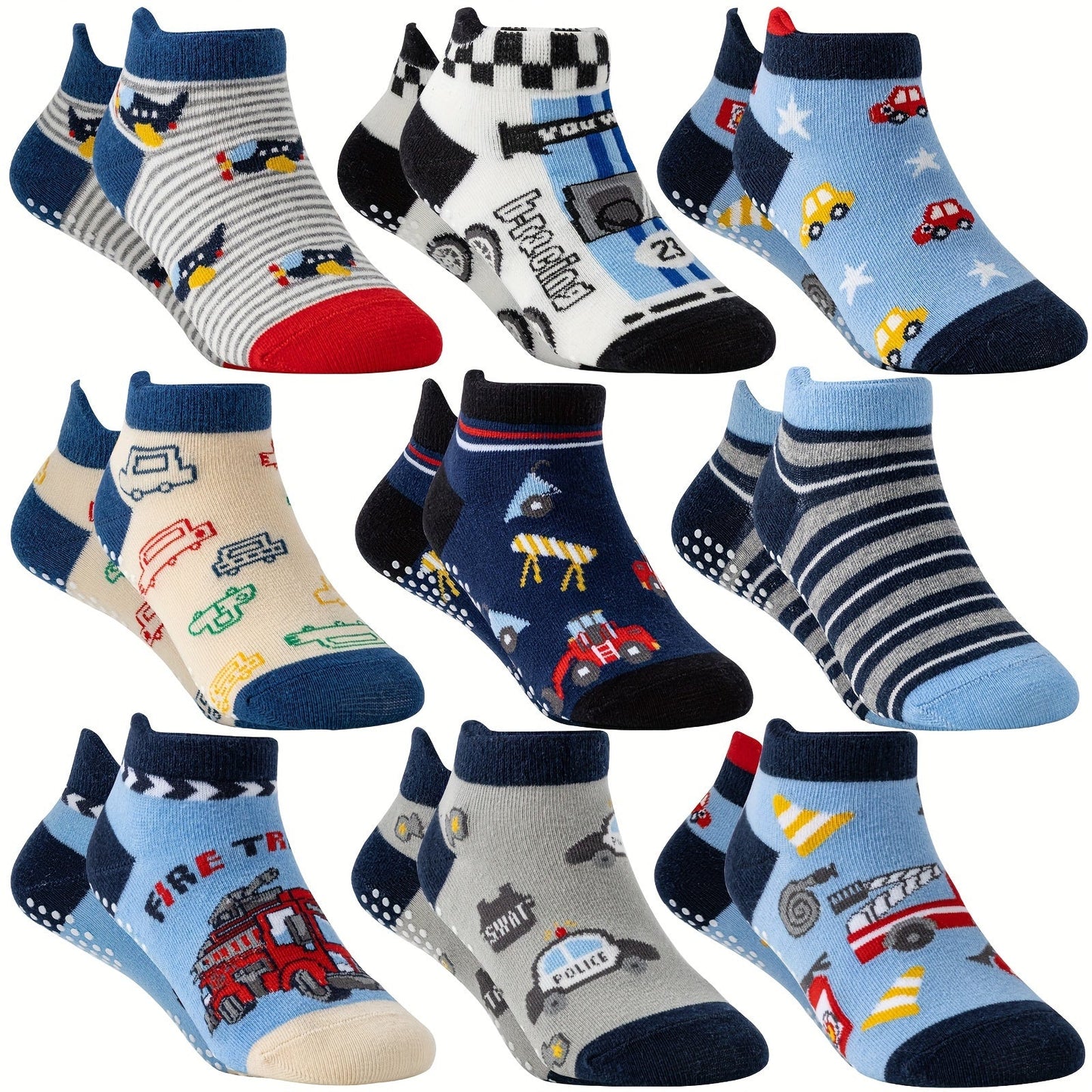 Kids' Cute Print Baby & Kids Socks - 9/18-Pair Options