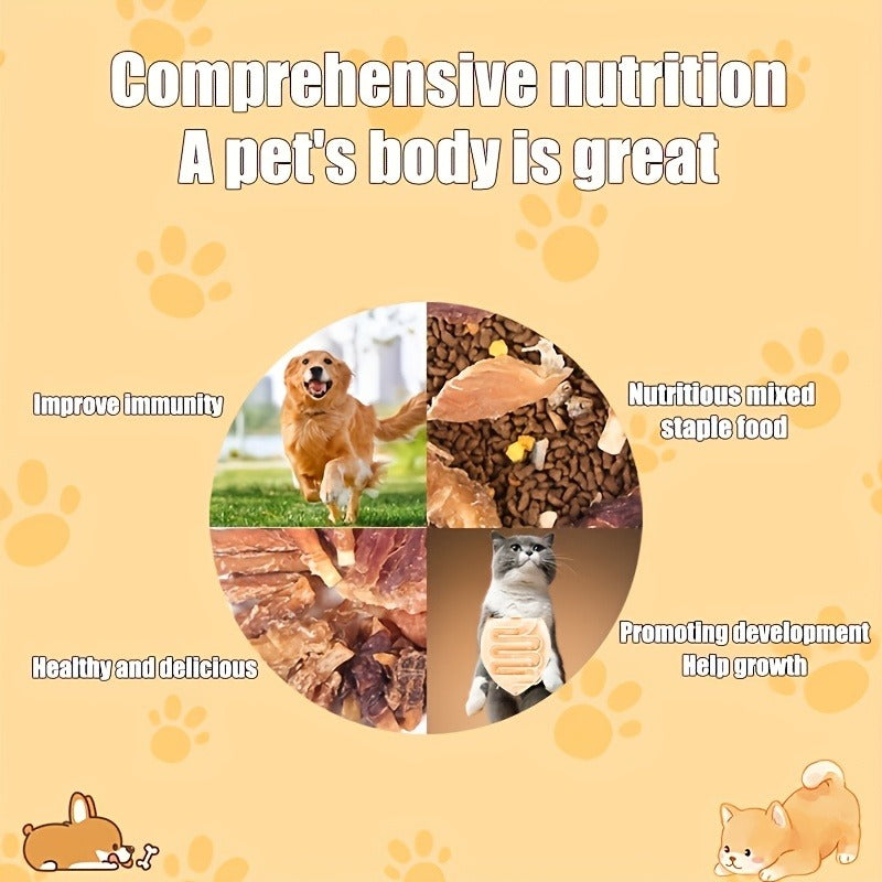 Sweet Potato Dog Treats – Chicken & Duck Wrapped Dried Sweet Potato, Natural High Protein Easy to Digest, Training Reward Snacks for Small Medium Large Dogs, 150g & 200g