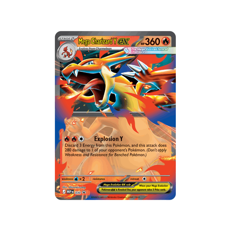 Mega Charizard Pokemon TCG Tin – 4 Booster Packs + 1 Foil Promo Card | Mega Charizard X ex or Y ex | Official Collector Gift for Kids, Teens & Pokemon Fans