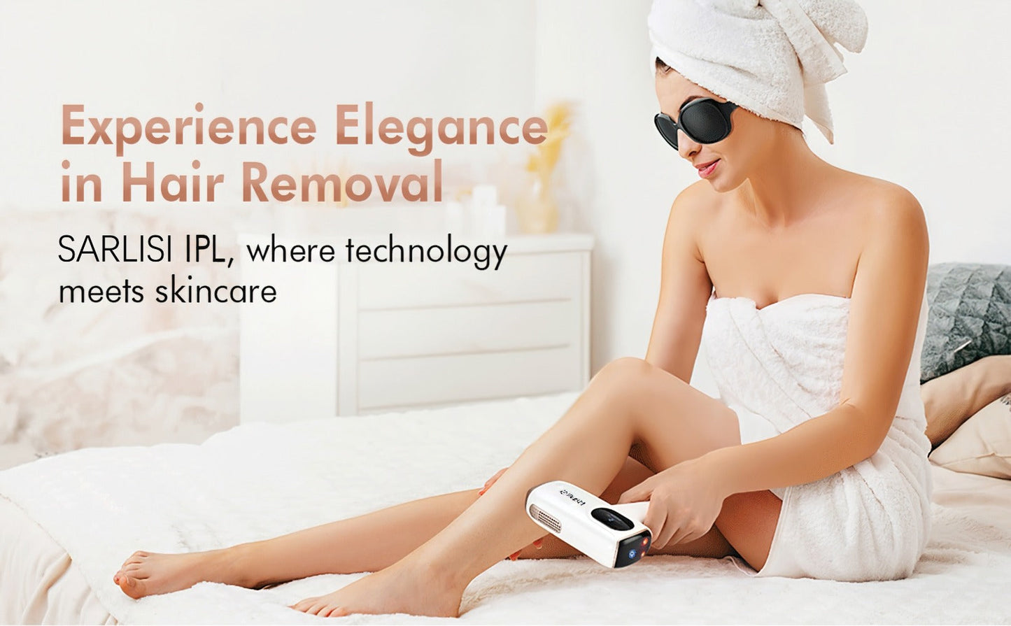 IPL Hair Removal Device 9-Mode Auto Flash for Women & Men – Painless Permanent At-Home Laser Hair Remover for Face Legs Underarms Bikini Line Arms Back Chest Full Body