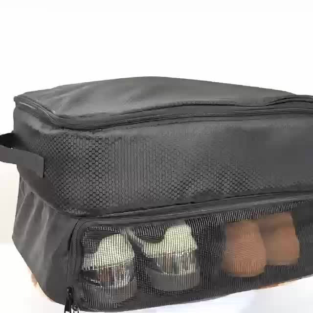 Golf Ball Storage Bag Oxford Fabric – Portable Golf Ball Carrier Pouch with Zipper, Holds 12 Balls, Lightweight Golf Accessories Organizer for Men Women Golfers