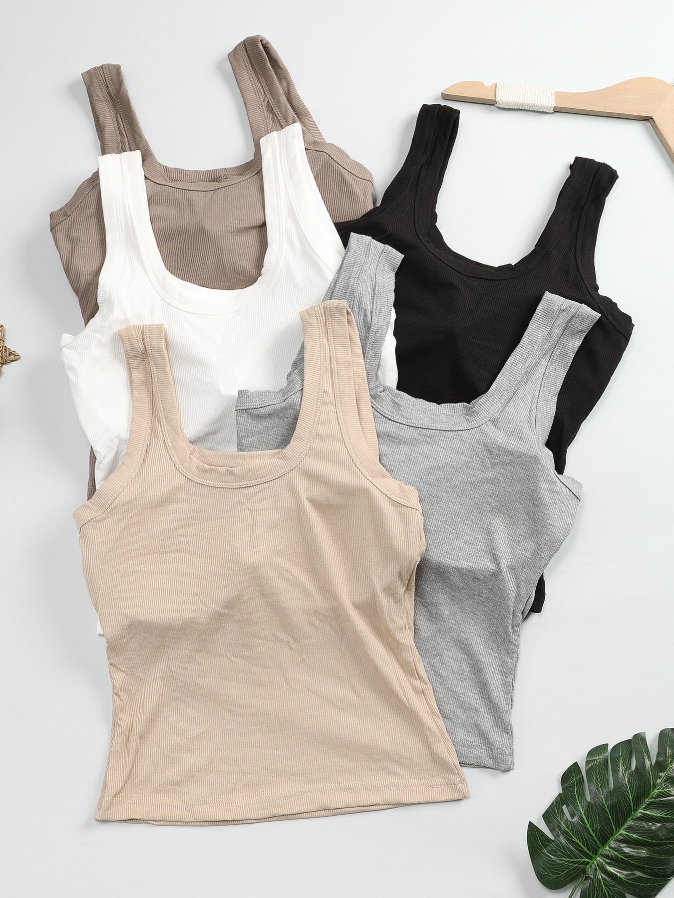 Women's Solid Color Tank Top - Classic Neck Sleeveless