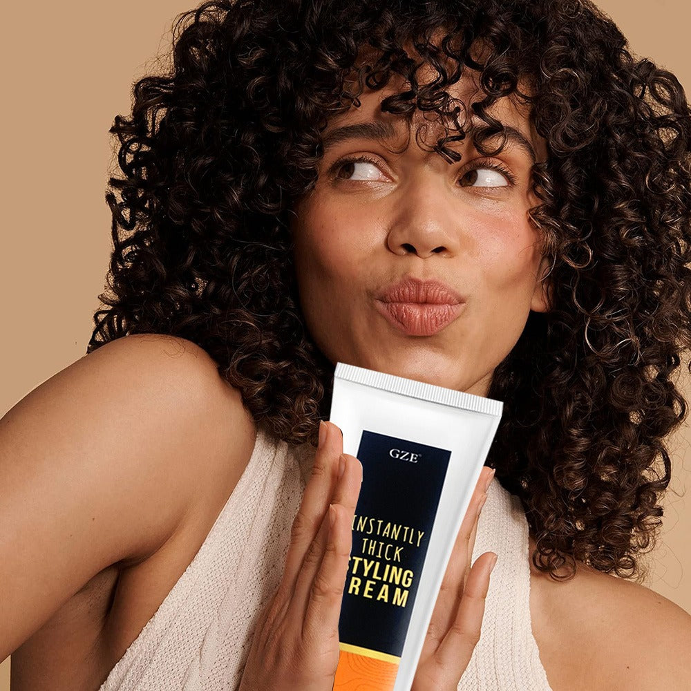 Volumizing Texturizing Hair Cream for Women Men 100g - Instant Volume Boost Adds Body & Definition Lightweight Non-Greasy Formula for Fine Flat Limp All Hair Types Natural Finish