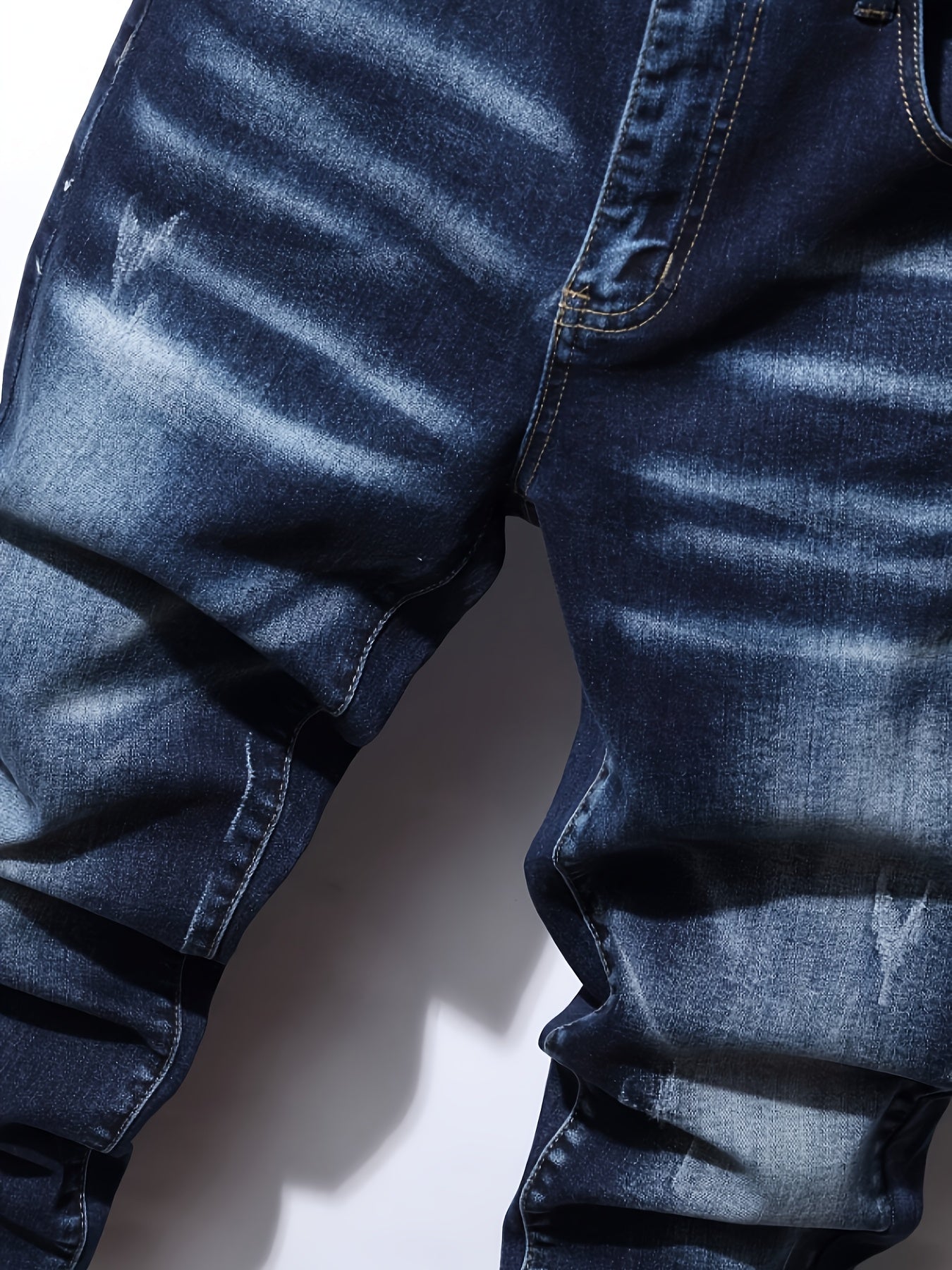 Men's Slim Fit Jeans - Classic Wash Clean Finish Everyday 147941