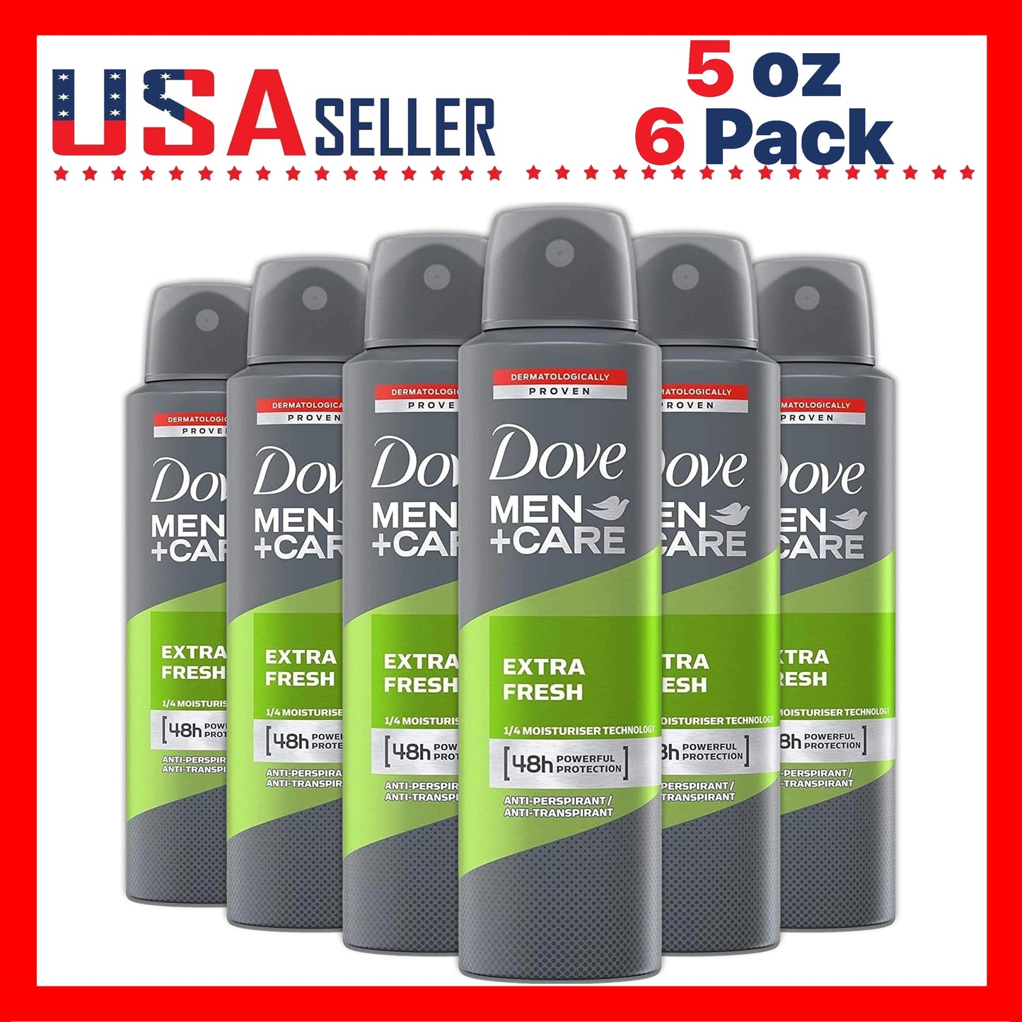Deodorant Spray for Women 48-Hour - Fresh Protection Body Spray with Moisturizing Cream, Quick-Dry Aerosol Light Scent 150ml, Daily Underarm Care Value Pack 3 or 6 Pack