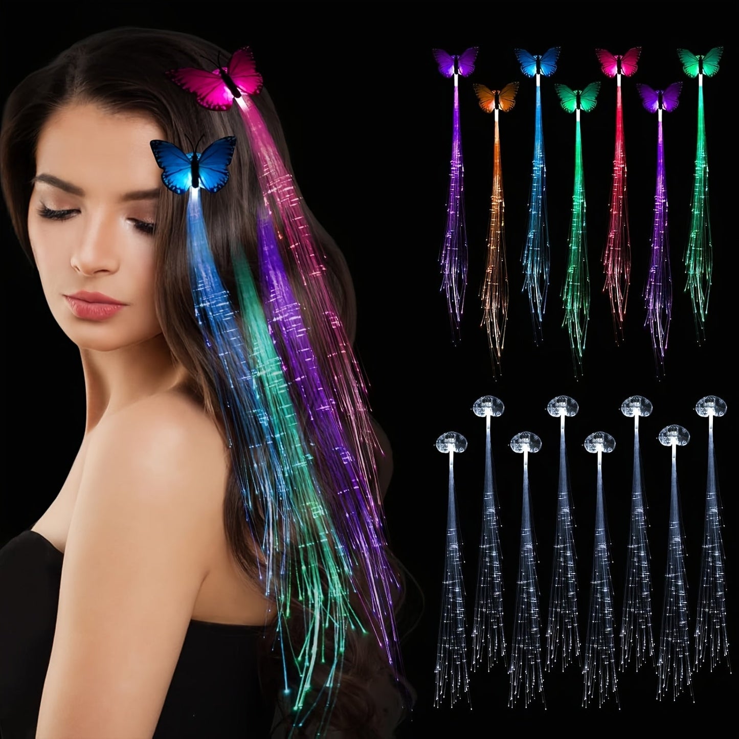 Light Up Flower Crown Headbands 36 Pack Bulk LED Fiber Optic Floral Tiara Glow Party Favors for Women Girls Wedding Birthday Halloween Mardi Gras Bachelorette Cosplay Festival Beach Accessories