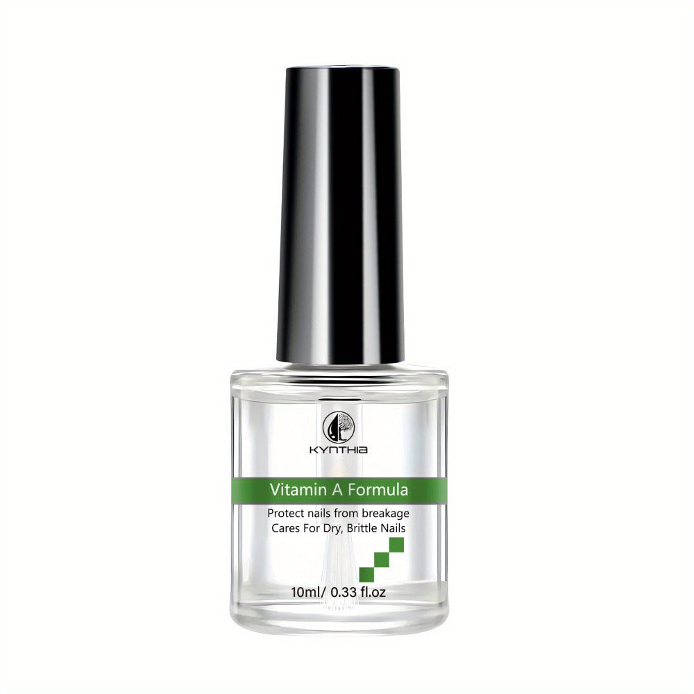 Vitamin A Nail Repair Oil 10ml - Nail Strengthener & Hardener Treatment for Brittle Dry Peeling Chipping Nails - Anti-Breakage Nail Care Solution for Stronger Healthier Nails Women Daily Use