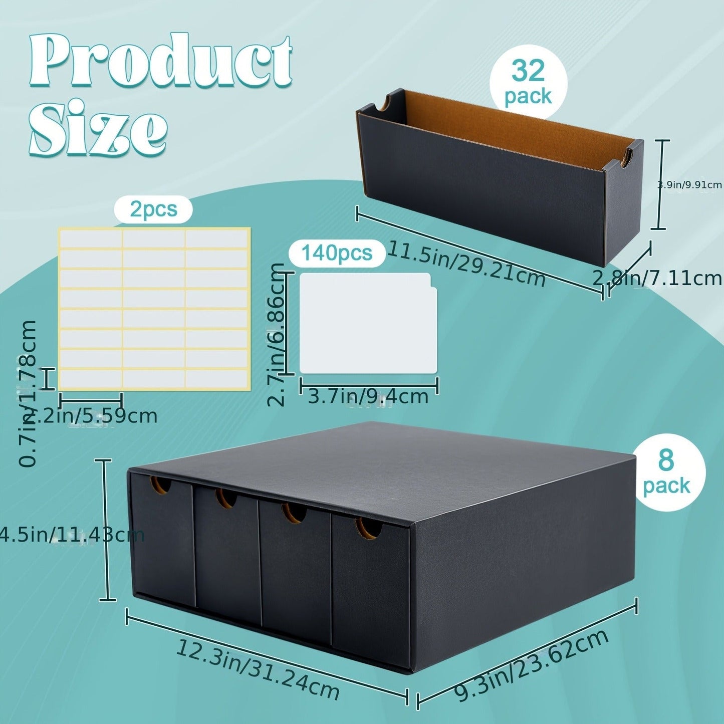 Trading Card Storage Box 8000+ – TCG MTG Card Organizer