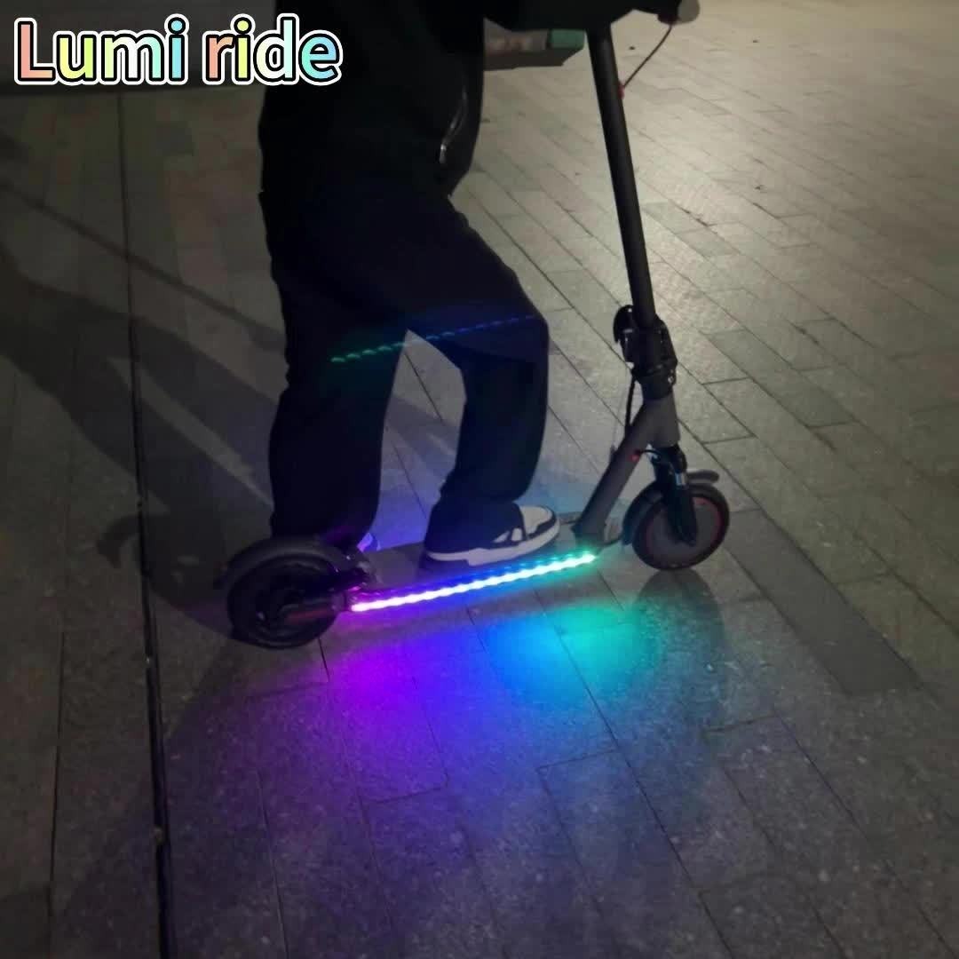 RGB LED Skateboard Light – USB Powered, Fits Bikes & E-Boards