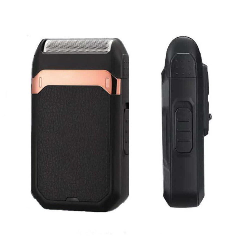 Electric Foil Shaver for Men USB Rechargeable Portable Razor with Built-In Sideburn Trimmer — Reciprocating Cordless Grooming Kit for Home & Travel, Close Shave for Sensitive Skin, Long Battery Life