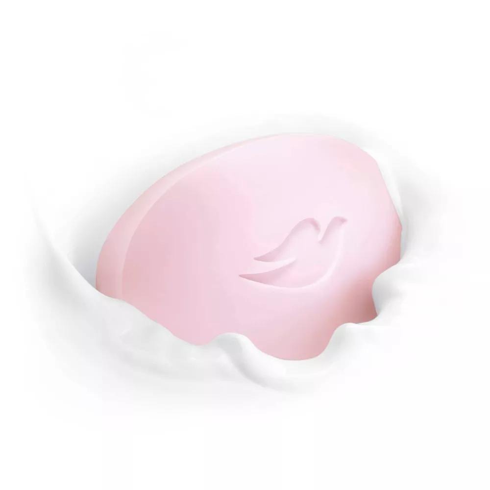 Pink Rosa Moisturizing Beauty Bar Soap 3-Pack 135g Each — 3-in-1 Face Body Hand Cleanser, Deep Hydration Creamy Lather, Gentle Daily Wash for All Skin Types Women & Family