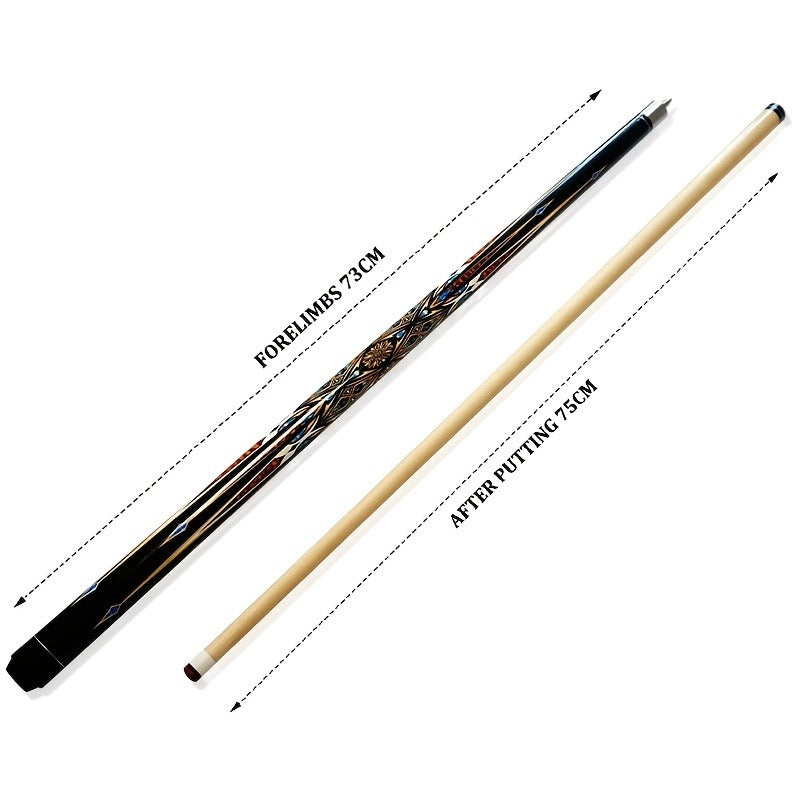 Vintage Maple Pool Cue Stick 58 Inch 20oz – Classic Retro Design Billiard Cue with 3 Style Options – Perfect Gift for Dad, Men & Billiard Enthusiasts, Great for Home & Bar