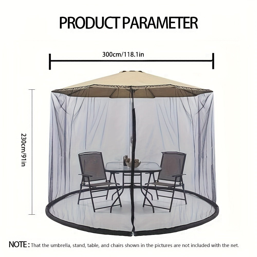 Outdoor Screen House Tent | Large Mosquito Net Double Zipper Yard