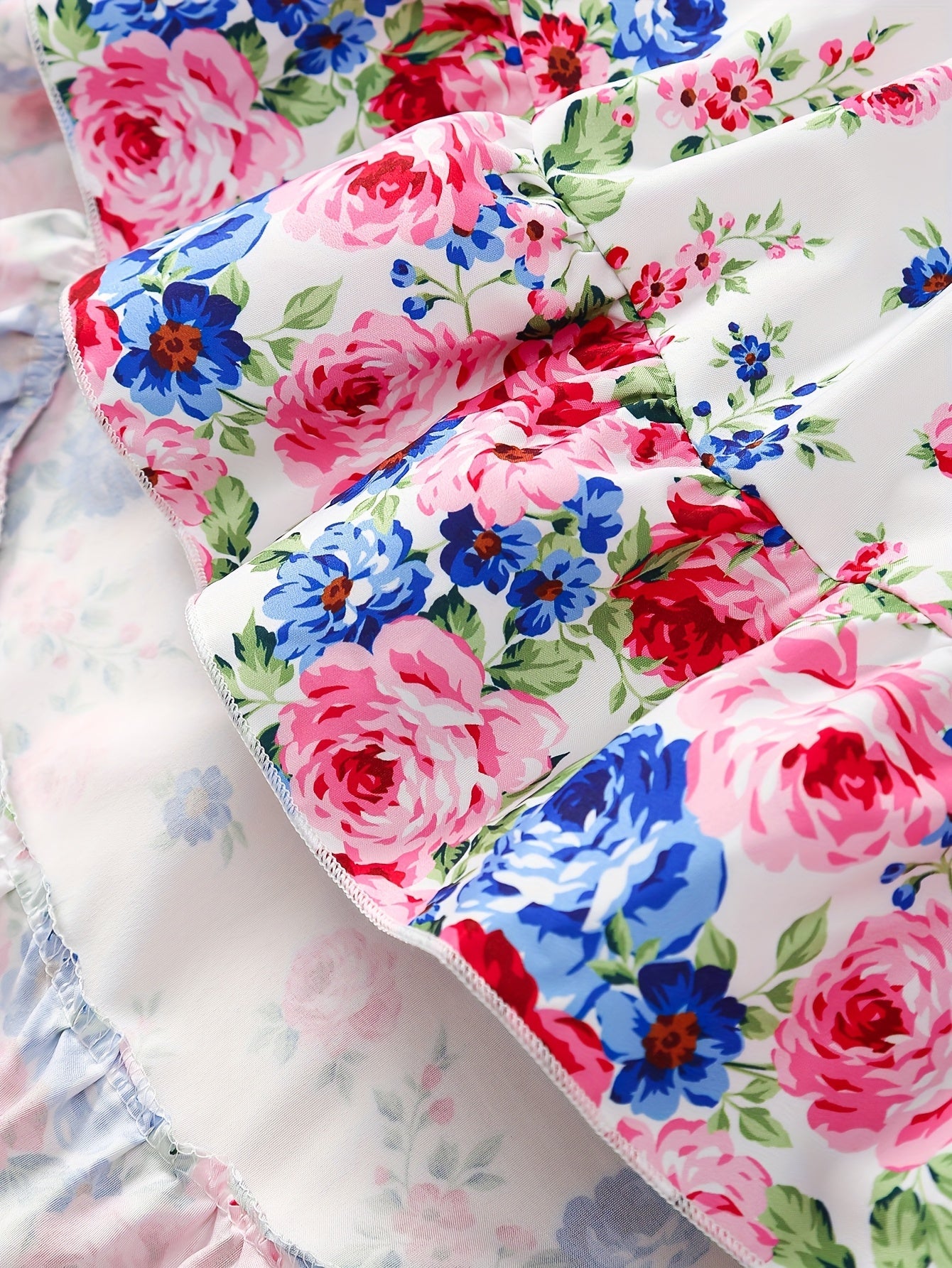 Girls' Floral Dress - Summer