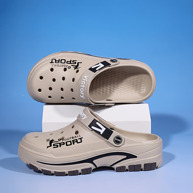 Men's Clogs & Mules - Non-Slip Sole & Breathable Comfort