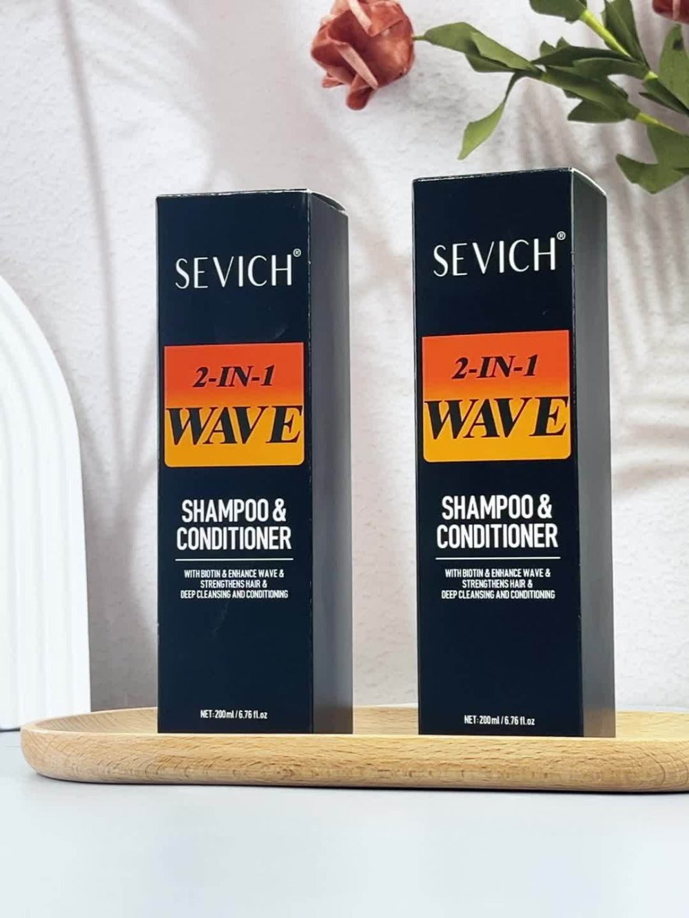 360 Wave Shampoo & Pomade for Men 2-in-1 with Biotin & Glycerin – Deep Cleansing Conditioning Formula, Strengthens Hair, Defines & Lays Waves, Durag Routine Compatible, 200ml