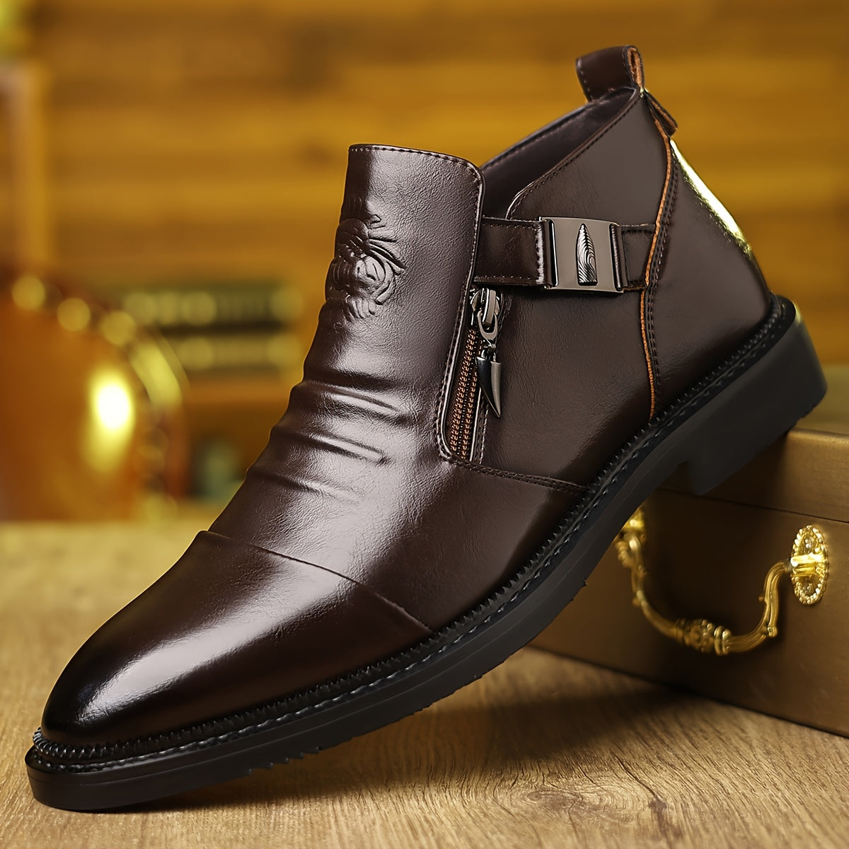 Men's Boots - Everyday Comfort & Durable Sole 354981