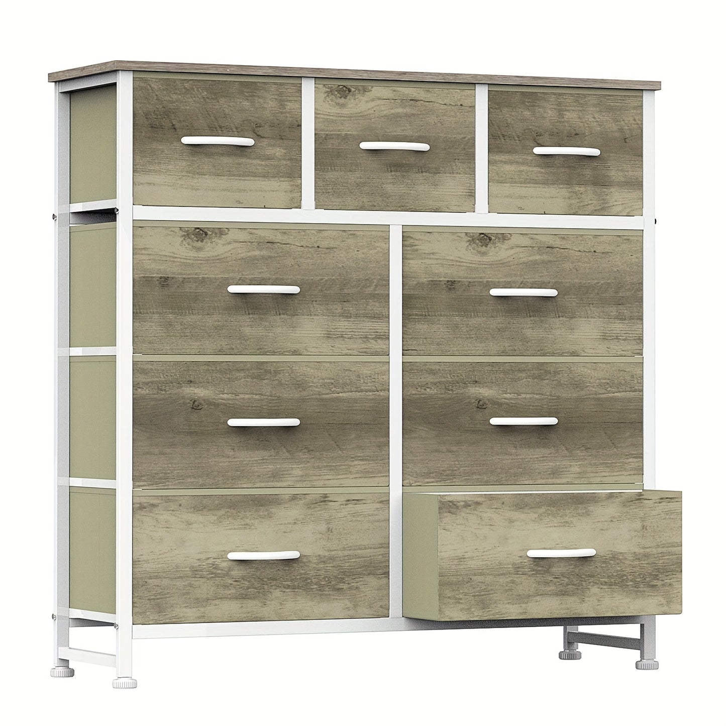 Dresser shown in the Oak, 9 Drawer Dresser option