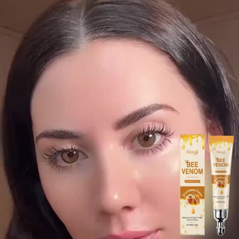 Eye Lifting Gel 2 Pack – Bee Venom Instant Firming & Tightening Eye Cream, 60-Second Lift for Fine Lines, Dark Circles & Puffiness, Caffeine, Retinol & Hyaluronic Acid, 20g Each, Gift for Her