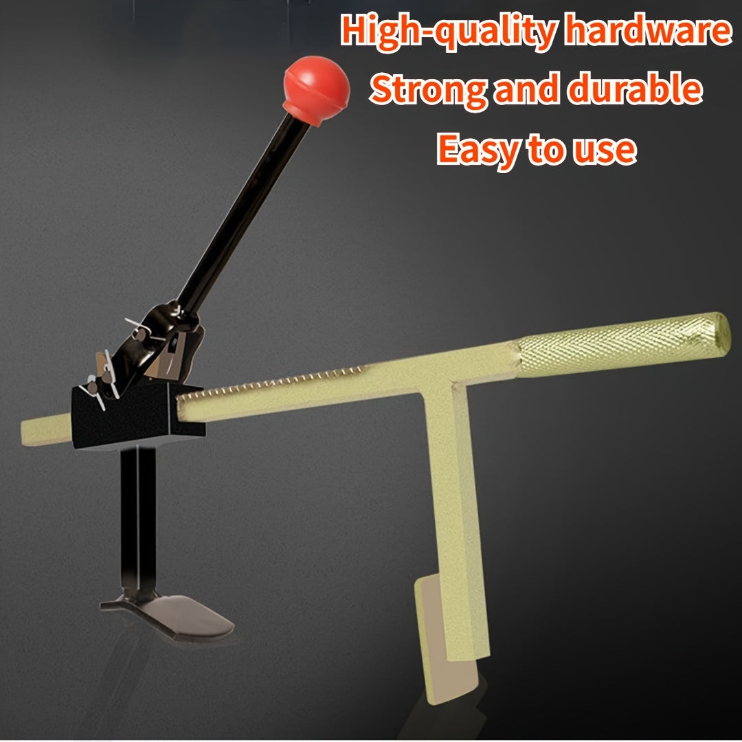 Heavy-Duty Manual Tire Changing Tool, Durable High-Strength Steel Multi-Purpose, Easy-to-Use for Tubeless Tires, Efficient Tire Removal and Installation, 1 pc