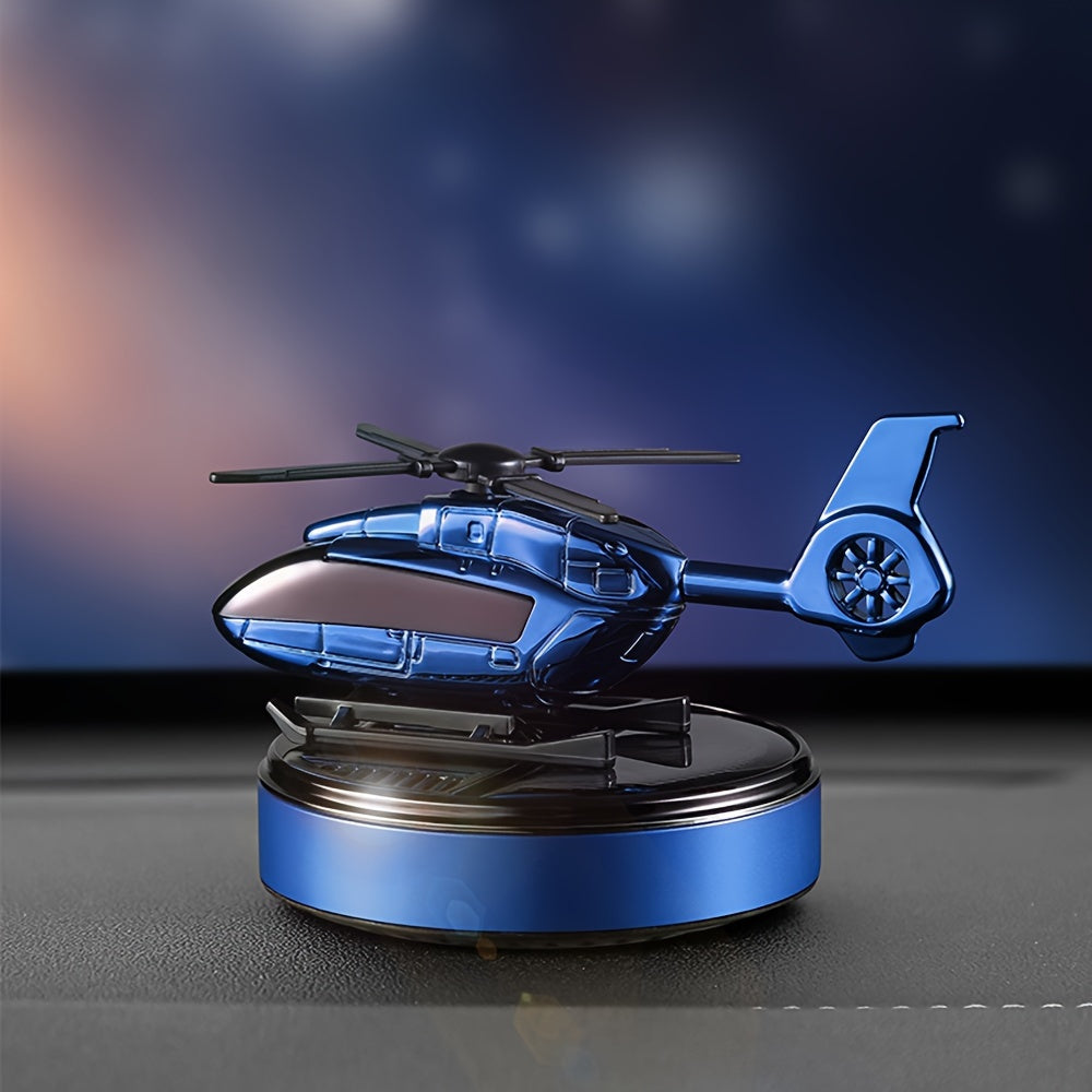 Solar Car Perfume Diffuser Aromatherapy Dashboard Helicopter Decoration Air Freshener Deodorant Car Accessories Gift