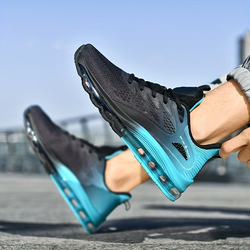 Men's Running Shoes - Breathable Comfort & Cushioned Support
